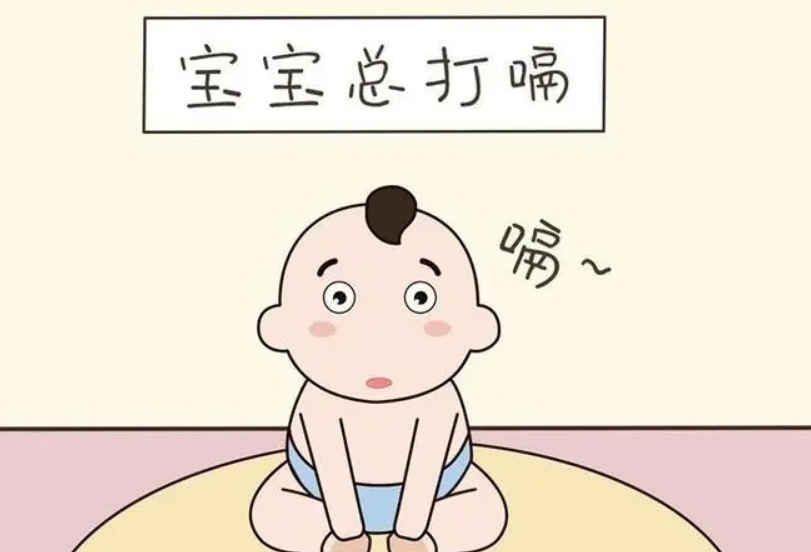 宝宝吃奶太急会打嗝