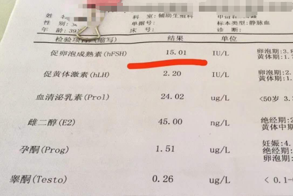 FSH值高不建议直接试管